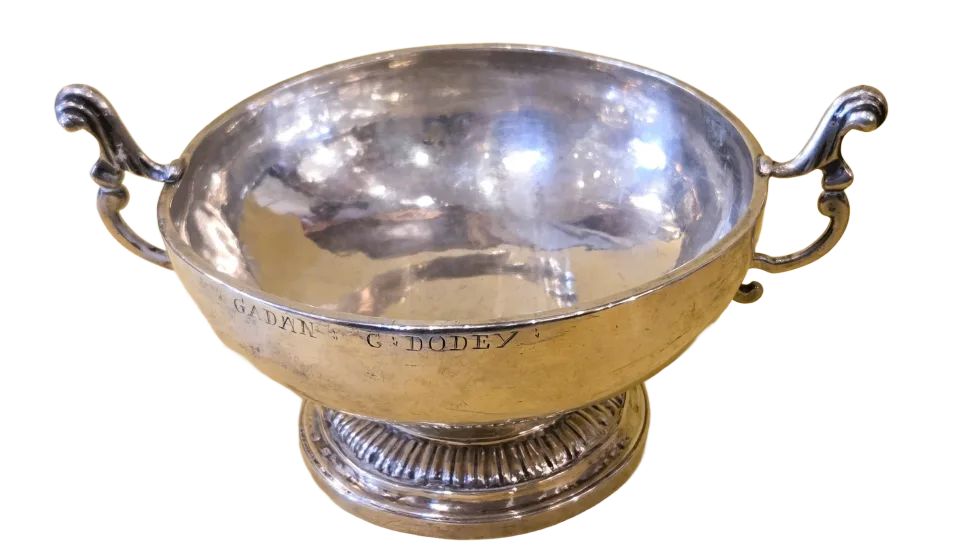 Coupe de mariage en argent massif, Dijon, 1778