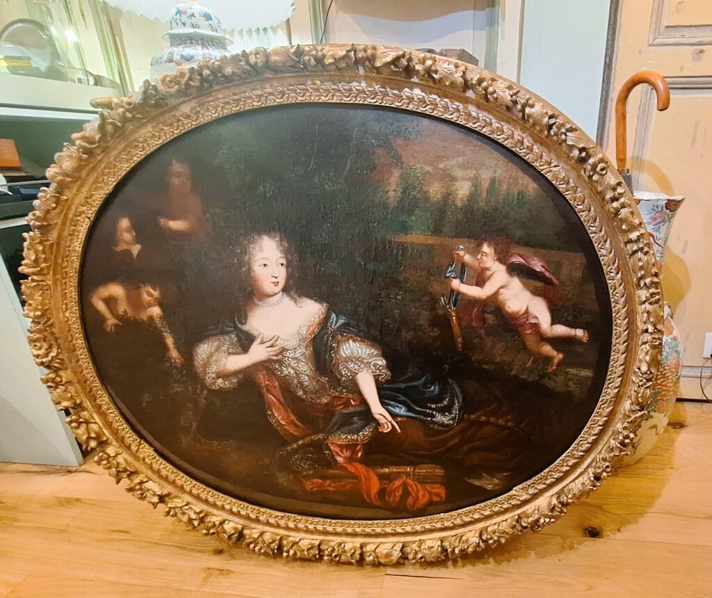 20250603 1525161 1 Huile sur toile portrait de Madame de Montespan Début XVIIIème