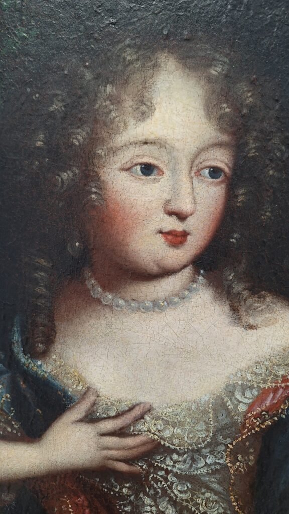 20250605 112214 1 Huile sur toile portrait de Madame de Montespan Début XVIIIème