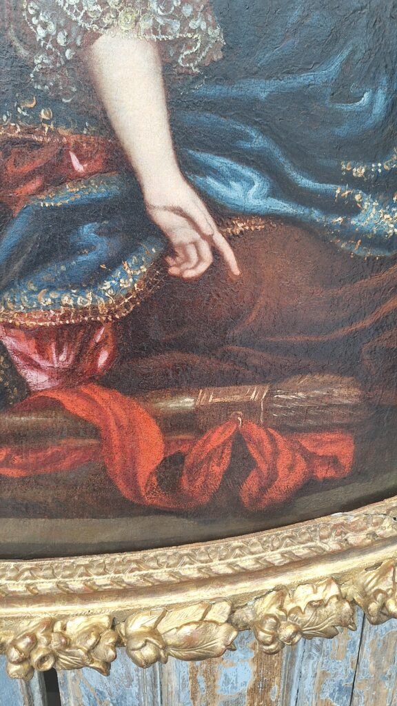 20250605 112225 1 Huile sur toile portrait de Madame de Montespan Début XVIIIème