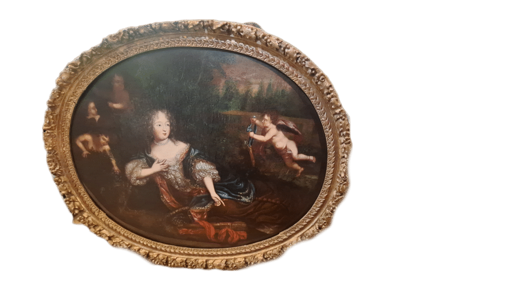 BackgroundEraser 20250605 112002947 68416ba3cc7a3 Huile sur toile portrait de Madame de Montespan Début XVIIIème