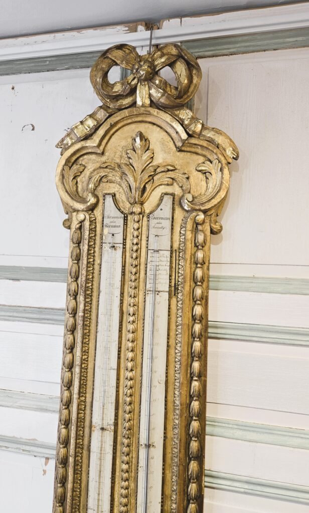 20250905 152817 Grand baromètre -thermomètre en bois doré du début du XIXème siècle 20250905 152817 Grand baromètre -thermomètre en bois doré du début du XIXème siècle