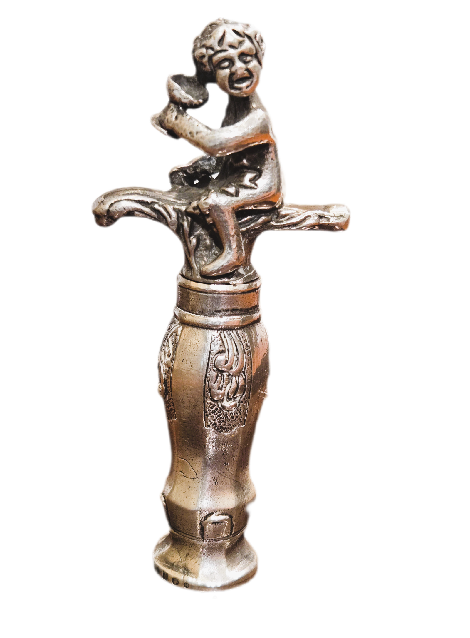 BackgroundEraser 20250919 164016052 Tire-bouchon en argent figurant Bacchus – Londres 1887