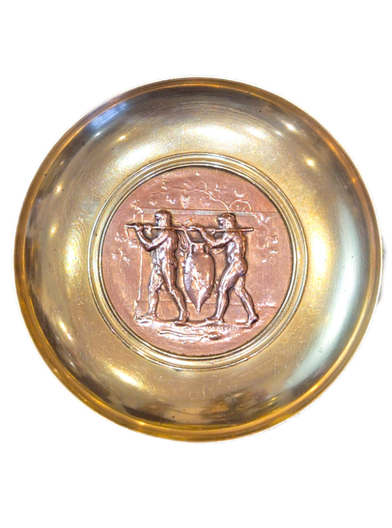 BackgroundEraser 20260220 161420192 Coupe néo-antique en bronze et cuivre – Levillain, éditée par Barbedienne