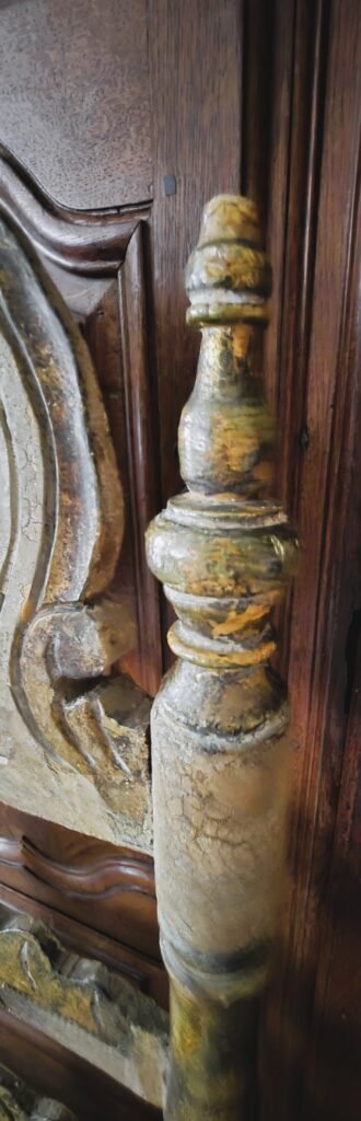 20260305 081401 1 Raro set di 6 sedie monumentali con aquila bicipite - XIX secolo