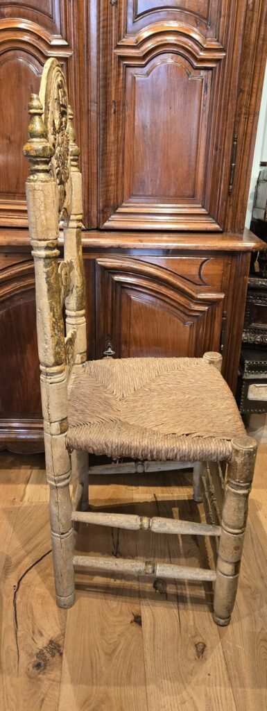 20260307 161814 Raro set di 6 sedie monumentali con aquila bicipite - XIX secolo