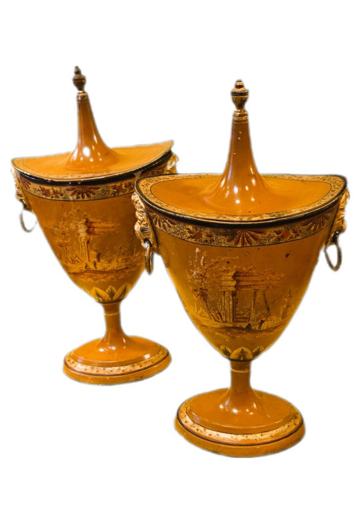 BackgroundEraser 20260321 164209870 Paire de vases néoclassiques en tôle peinte à décor de ruines antiques BackgroundEraser 20260321 164209870 Paire de vases néoclassiques en tôle peinte à décor de ruines antiques
