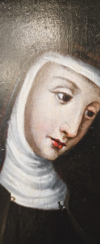 20260807 153043 Huile sur panneau XVIIème sainte Claire d'Assises 20260807 153043 Huile sur panneau XVIIème sainte Claire d'Assises