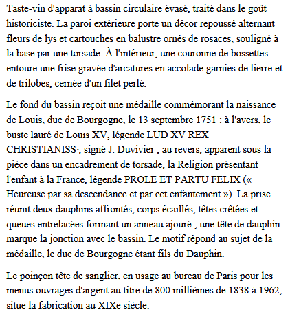 image Exeptionnel taste -vin en argent image Exeptionnel taste -vin en argent